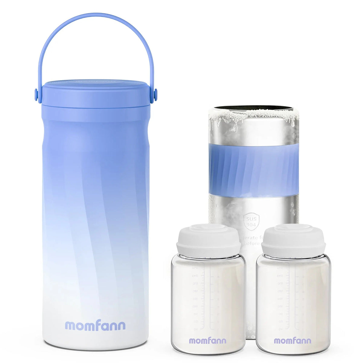 Momfann 24-Hour Portable Breast Milk Cooler for Travel
