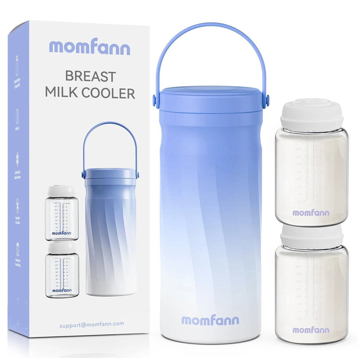 Momfann 24-Hour Portable Breast Milk Cooler for Travel