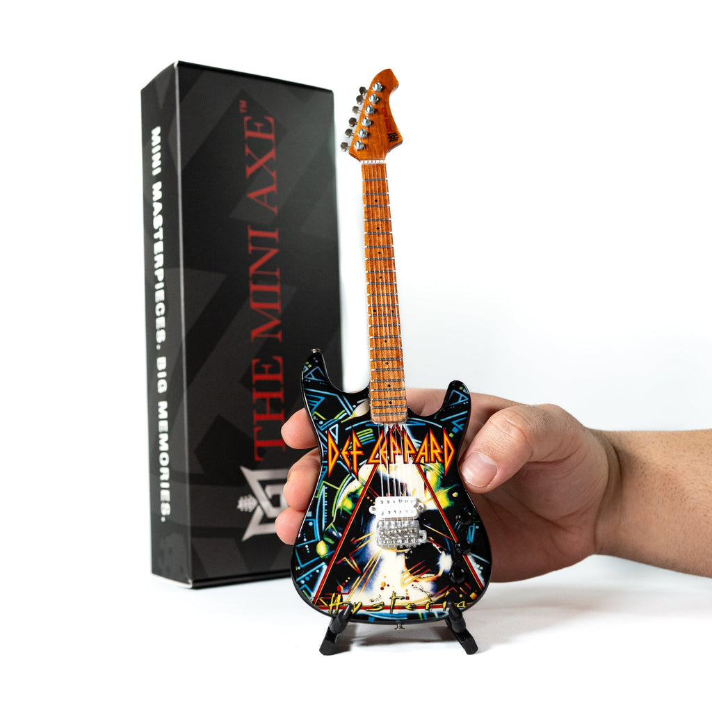 Def Leppard’s “Diamond Rejoice" and "Hysteria” Miniature Guitar Set