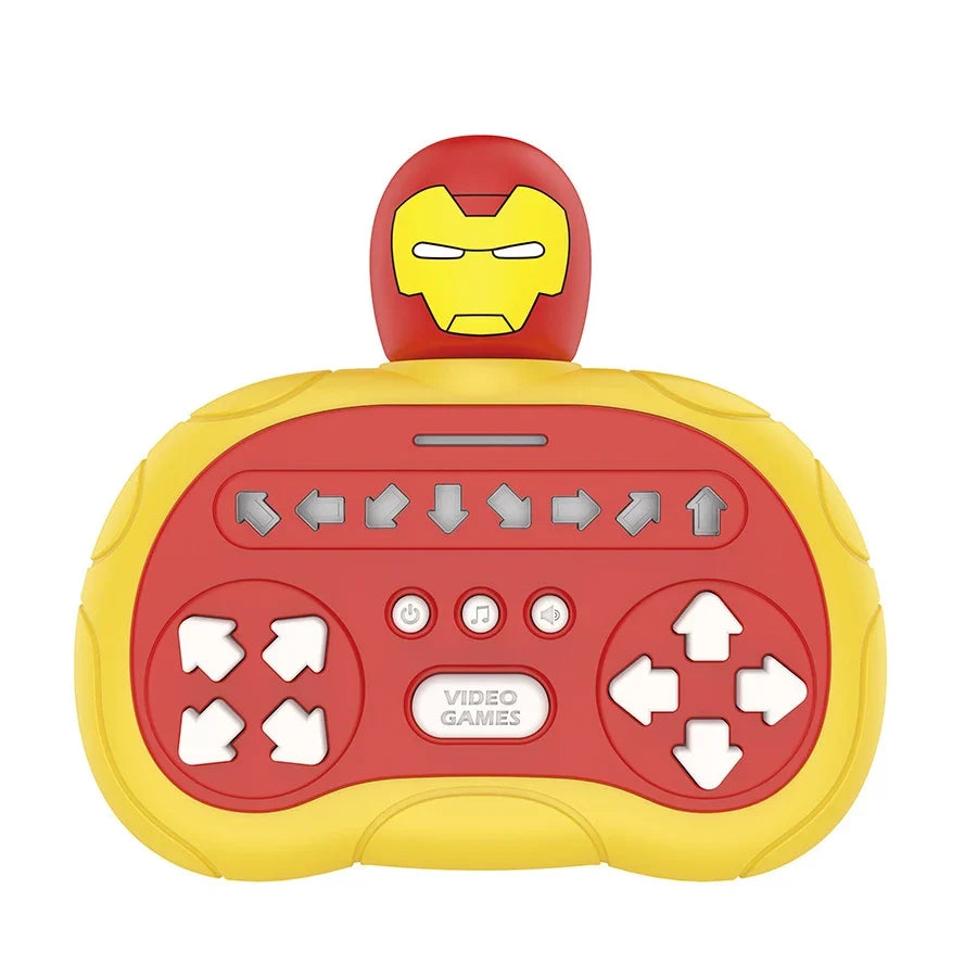2026 New Superhero Quick Push Game – Pop Up Fidget Bubble Electronic Pop It Pro, Anti-Stress Toy for Adults and Kids, Fun Gift