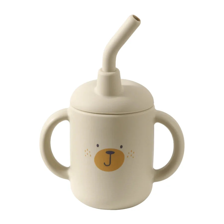Newborn Feeding Portable Drinkware, Baby Food Storage Snack Cup, Infant Sippy Cup, Silicone Feed Water Bottle, Baby Accessories