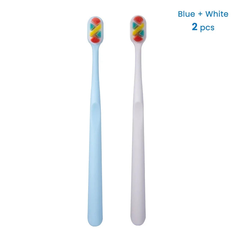 10,000 Bristles Toothbrush, Soft Bristles, Individually Packaged, Household Small Head, Ultra-fine Soft, For Pregnant Women, Adults, Couples