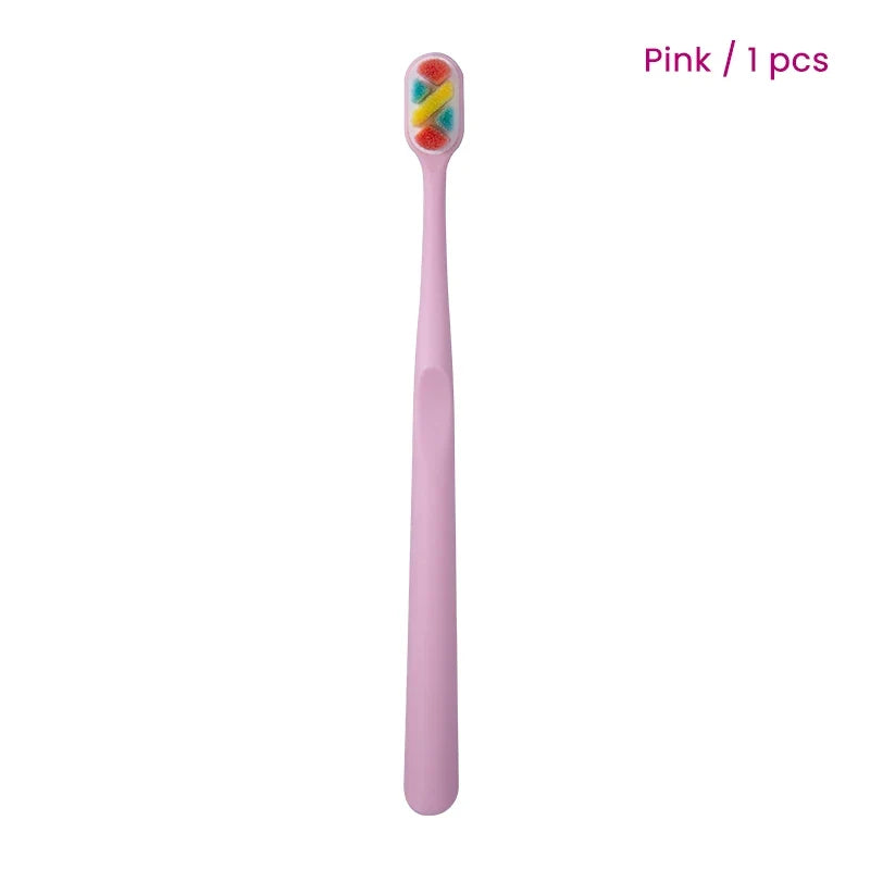10,000 Bristles Toothbrush, Soft Bristles, Individually Packaged, Household Small Head, Ultra-fine Soft, For Pregnant Women, Adults, Couples