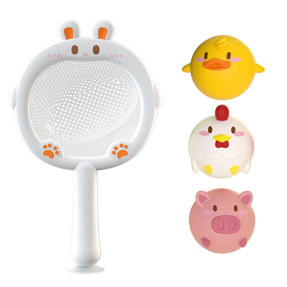 Baby LED Light Up Bath Toy – Soft Rubber Floating Duck for Kids