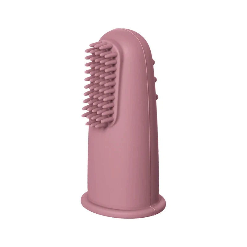 5pcs Baby Silicone Toothbrush 360 Degree Soft Finger Toothbrush for Kids Teeth Oral Care and Cleaning