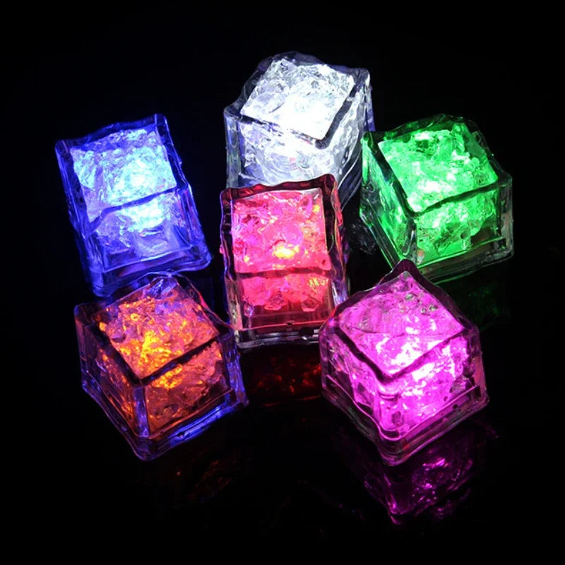 6/12PCS Baby Bath LED Light Up Toys – Colorful Waterproof Glowing Bath Toys