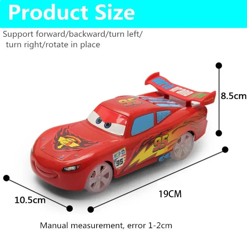 Pixar Cars 3 Race Car Cartoon Superhero Electric Remote Control Car Toy