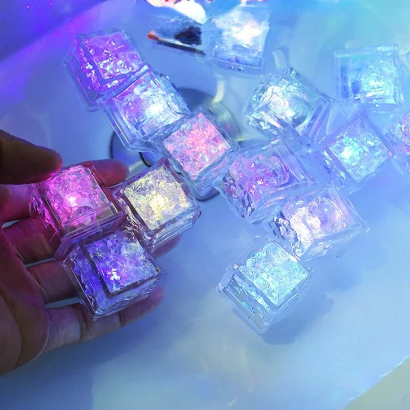 6/12PCS Baby Bath LED Light Up Toys – Colorful Waterproof Glowing Bath Toys