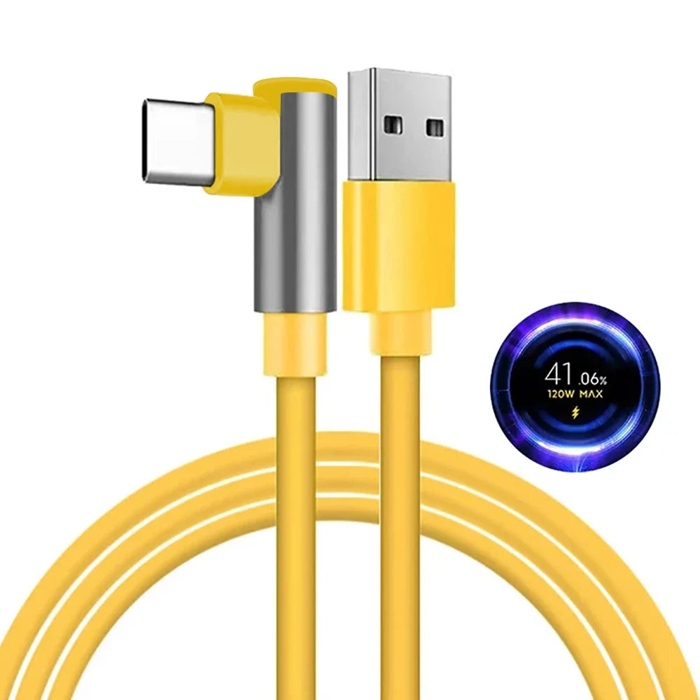 120W 6A USB Super Fast Charging Cable Type C for Xiaomi Mi 12 11 Redmi Note 10 13 POCO X5 X4 Pro USB C Charger Adapter Cord