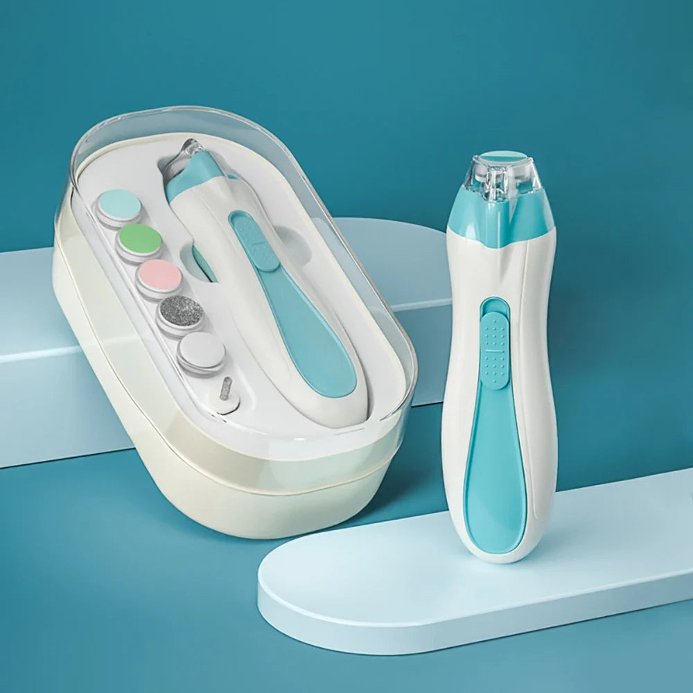 Multifunctional 7-in-1 Baby Nail Clippers Electric Nail Clippers Baby & Children Care Tools
