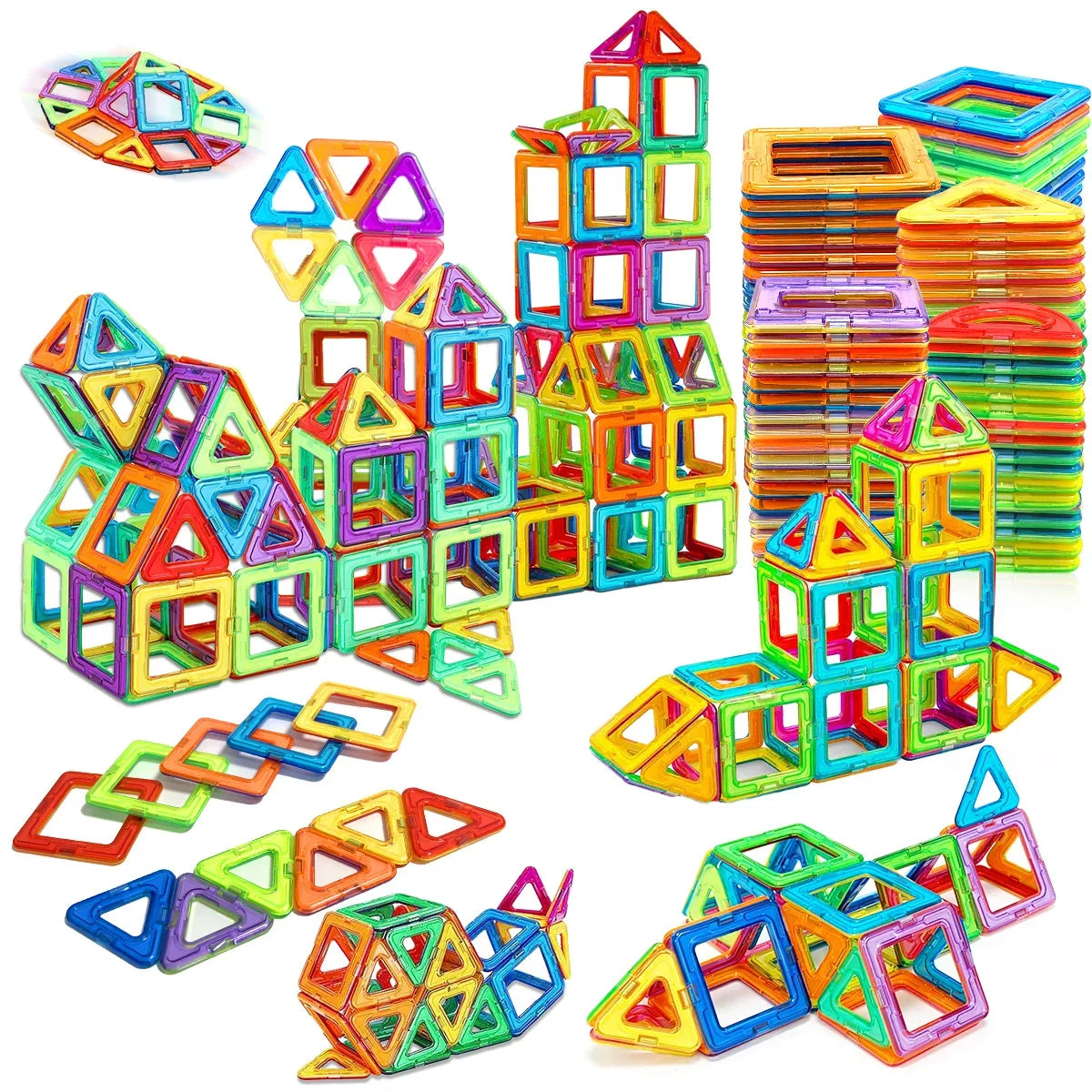 Magnetic Building Blocks for Kids – STEM Construction Learning Toy