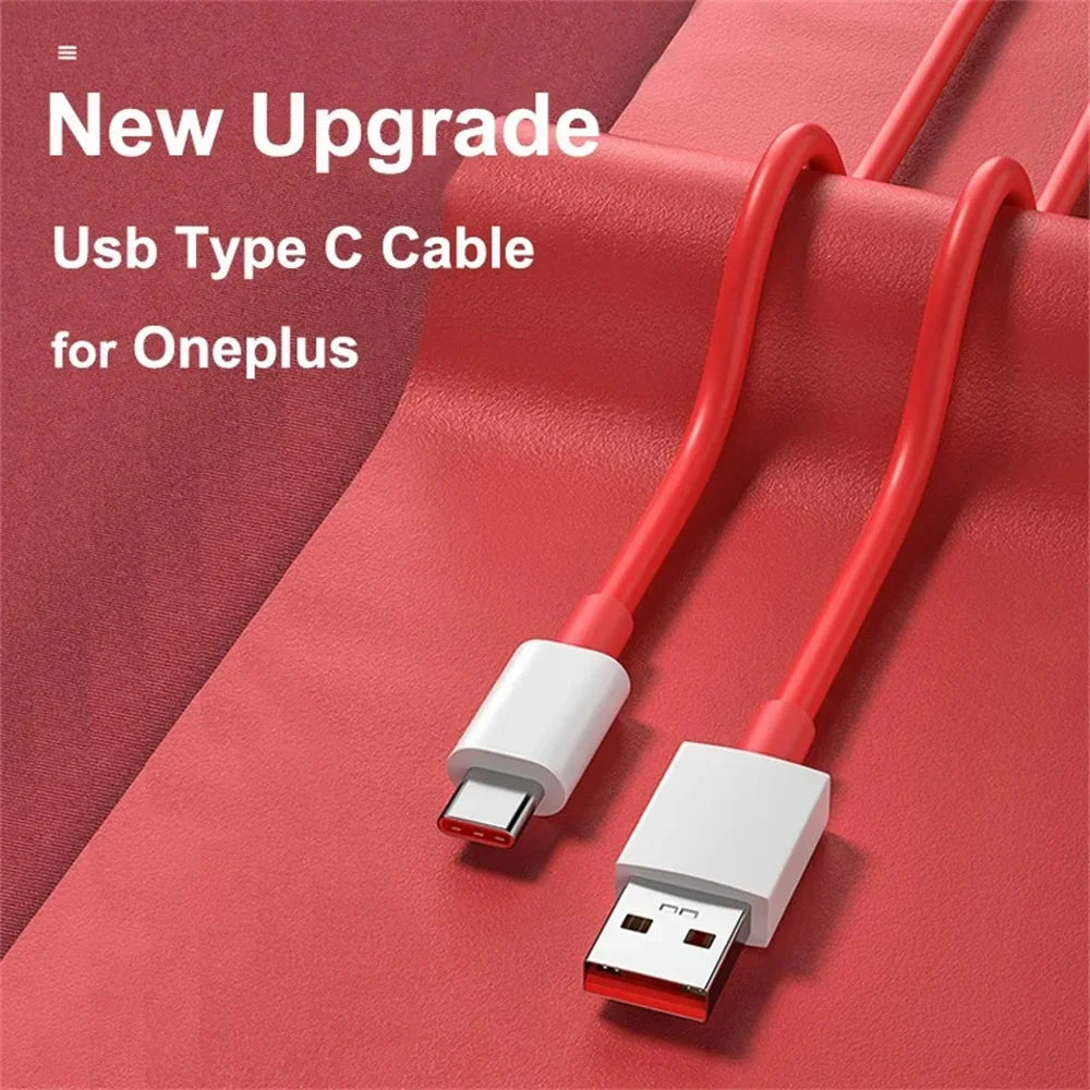 65W 6A USB C to USB C Super Fast Charging Cable Quick Charger Wire Long Lasting Mobile Phone Data Cord For Oneplus 13 12 11 Pro