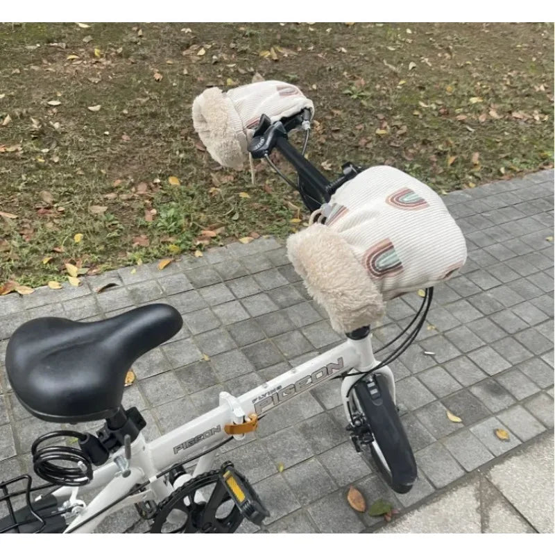 Kids Winter Handlebar Muffs Thick Warm Gloves for Toddlers 1-3 Years Unisex Stroller & Bike Mittens