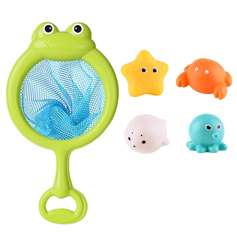 Baby LED Light Up Bath Toy – Soft Rubber Floating Duck for Kids