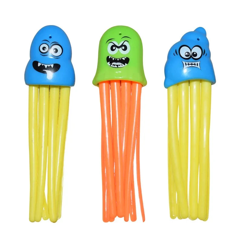 Kids Summer Shark Rocket Throwing Pool Toy for Water Fun and Educational Bath Play