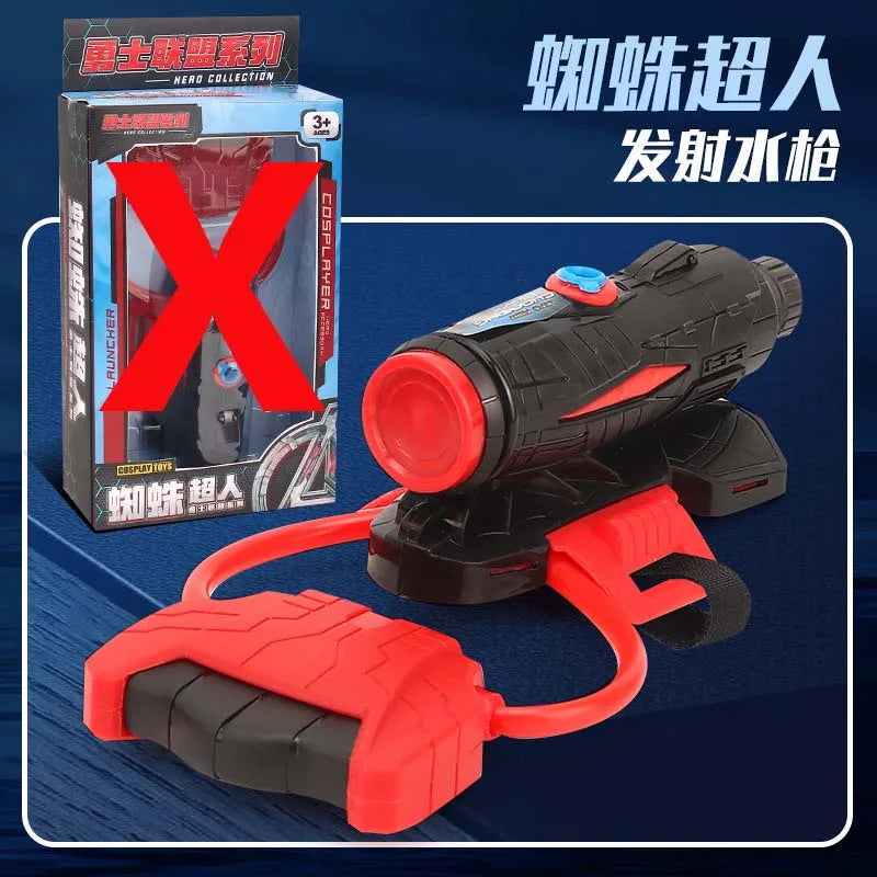 Superhero Figure Glove Water Launcher Set – Kids Outdoor Water Fight Toy