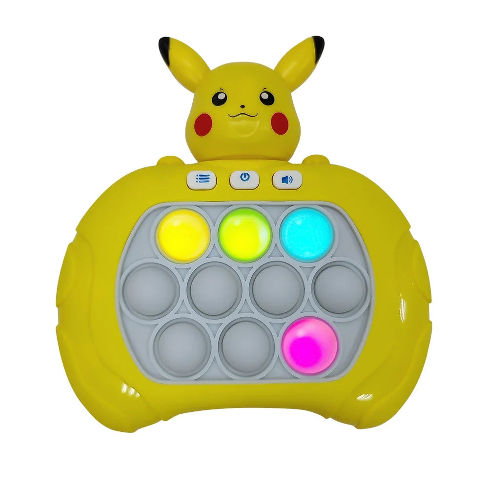 2026 New Superhero Quick Push Game – Pop Up Fidget Bubble Electronic Pop It Pro, Anti-Stress Toy for Adults and Kids, Fun Gift