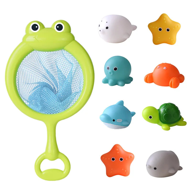 Baby LED Light Up Bath Toy – Soft Rubber Floating Duck for Kids
