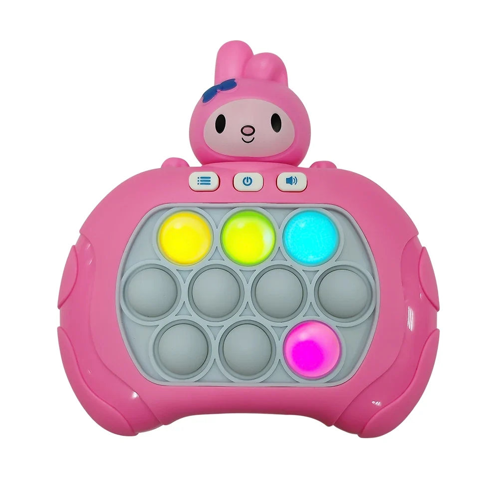 2026 New Superhero Quick Push Game – Pop Up Fidget Bubble Electronic Pop It Pro, Anti-Stress Toy for Adults and Kids, Fun Gift