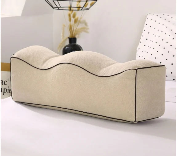Anti-Curling Sleep Leg Lift Pad for Pregnant Women - Soft Foot Pillow for Rest & Relaxation