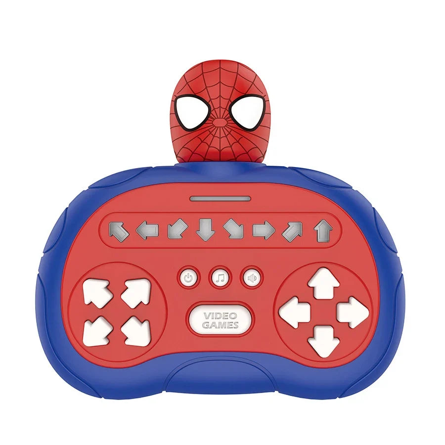 2026 New Superhero Quick Push Game – Pop Up Fidget Bubble Electronic Pop It Pro, Anti-Stress Toy for Adults and Kids, Fun Gift