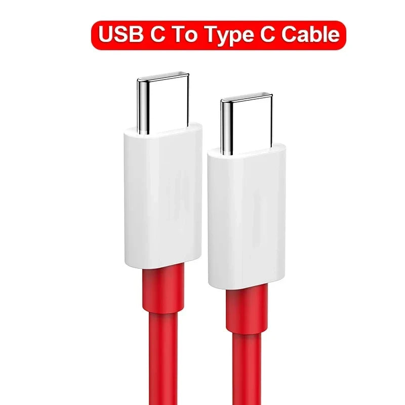 65W 6A USB C to USB C Super Fast Charging Cable Quick Charger Wire Long Lasting Mobile Phone Data Cord For Oneplus 13 12 11 Pro