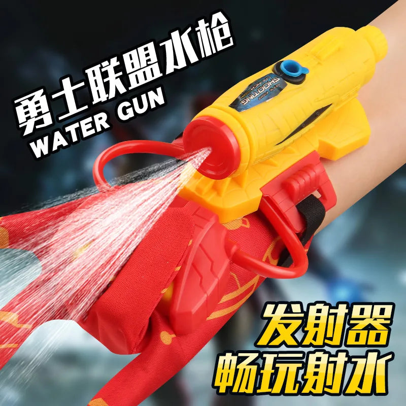Superhero Figure Glove Water Launcher Set – Kids Outdoor Water Fight Toy
