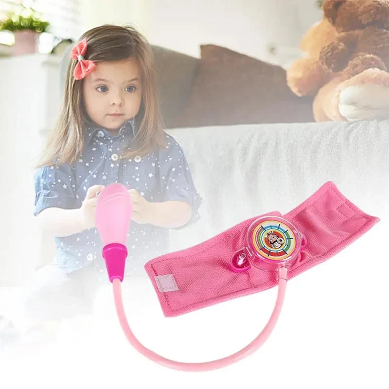 Kids Nurse Costume Pink – Children’s Nurse Role Play Uniform for Boys & Girls, Halloween Dress-Up
