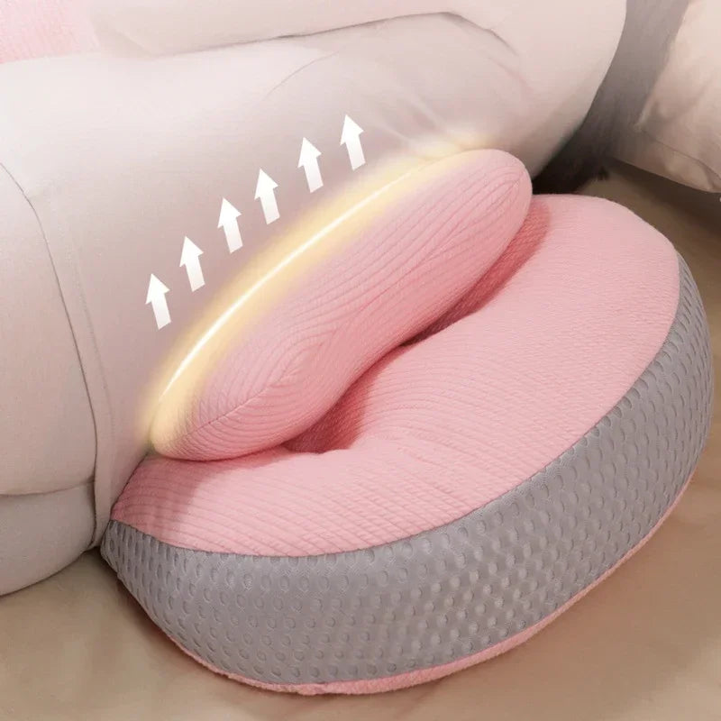 Pregnant Women Lumbar Pillow - Four Seasons Universal Waist Support & Protection U-Shaped Side Sleeping Pregnancy Cushion