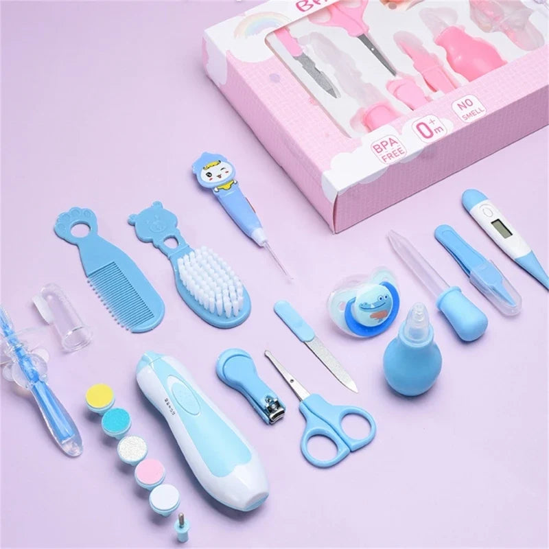 20-Piece Baby Care Set – Newborn Health Care Kit, Grooming Supplies & Hair Brush for New Parents