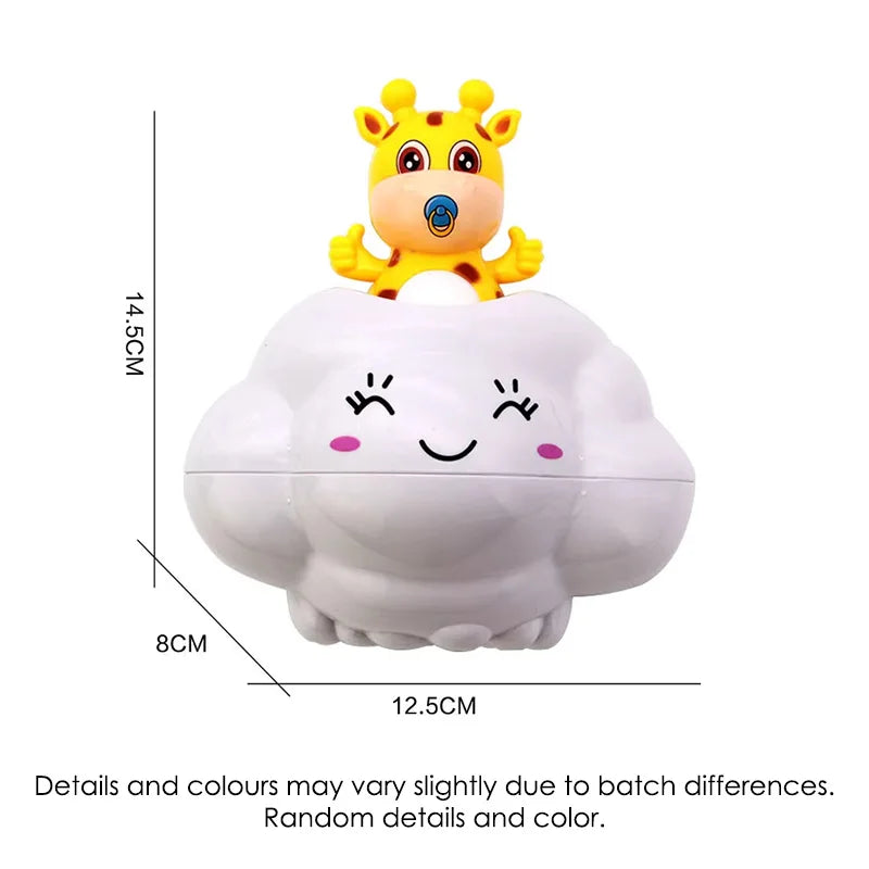 Baby Bath Toy – Cute Swimming Water Spraying Cloud Shower Toy for Kids
