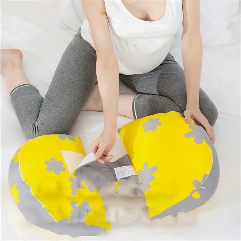 1 Piece U-Shape Pregnancy Pillow - Multifunctional Side Sleeping Pillow for Pregnant Women, Maternity Waist Pillow, Pregnancy Supplies