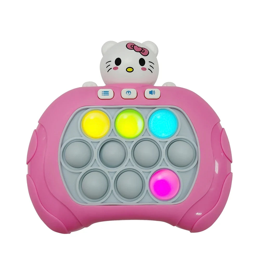 2026 New Superhero Quick Push Game – Pop Up Fidget Bubble Electronic Pop It Pro, Anti-Stress Toy for Adults and Kids, Fun Gift