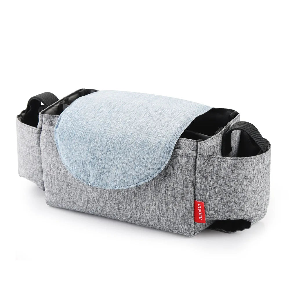 Insular Diaper Bag – Baby Bottle Insulated Storage Bag, Mummy Organizer for Baby Essentials, Stroller Accessories for Baby Care