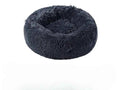 Calming Round Pet Bed: Plush Donut Cuddler for Dogs & Cats