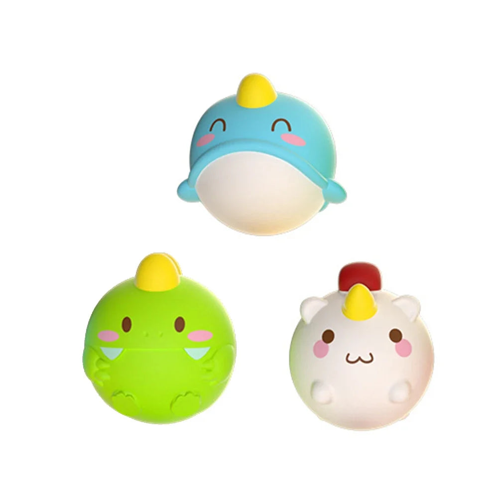 Baby LED Light Up Bath Toy – Soft Rubber Floating Duck for Kids