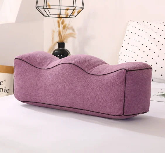 Anti-Curling Sleep Leg Lift Pad for Pregnant Women - Soft Foot Pillow for Rest & Relaxation