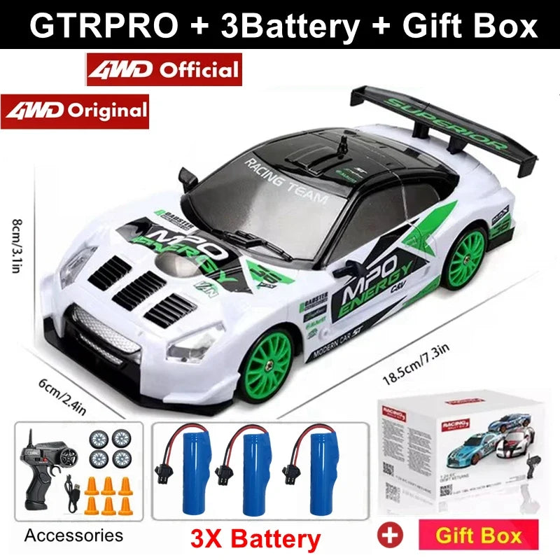 2.4G High-Speed Drift RC Car 4WD AE86 Model Remote Control Racing Toy