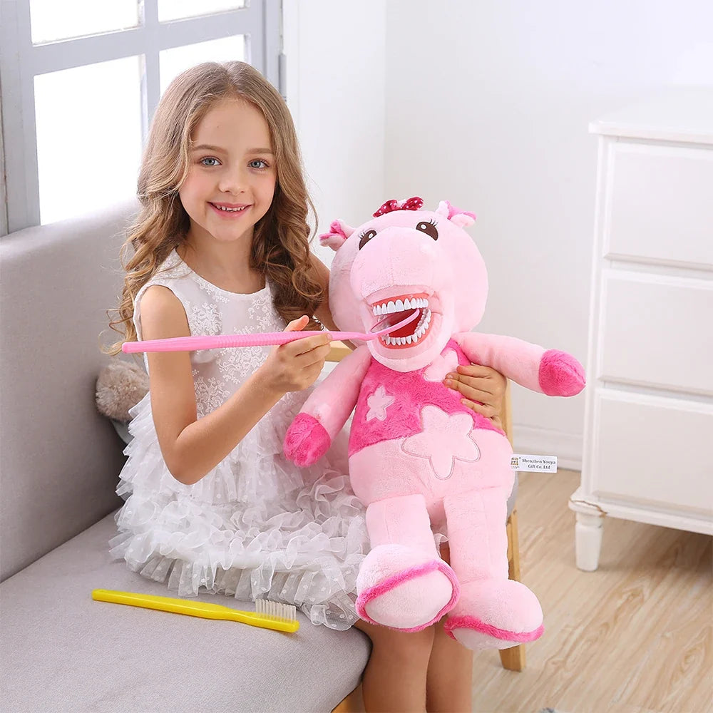 Dental Plush Toy Accessories, Big Toothbrush, Large Anti-Fog Mirror, Toys, Dental Stuffed Toys, Plush Dolls, Kids Gifts