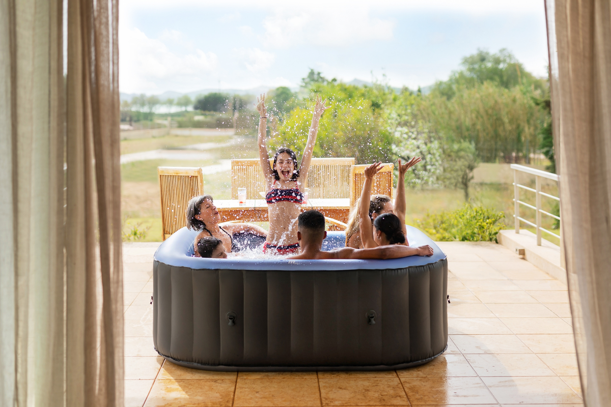MSPA Tekapo Inflatable Hot Tub & Spa — Seats up to 6