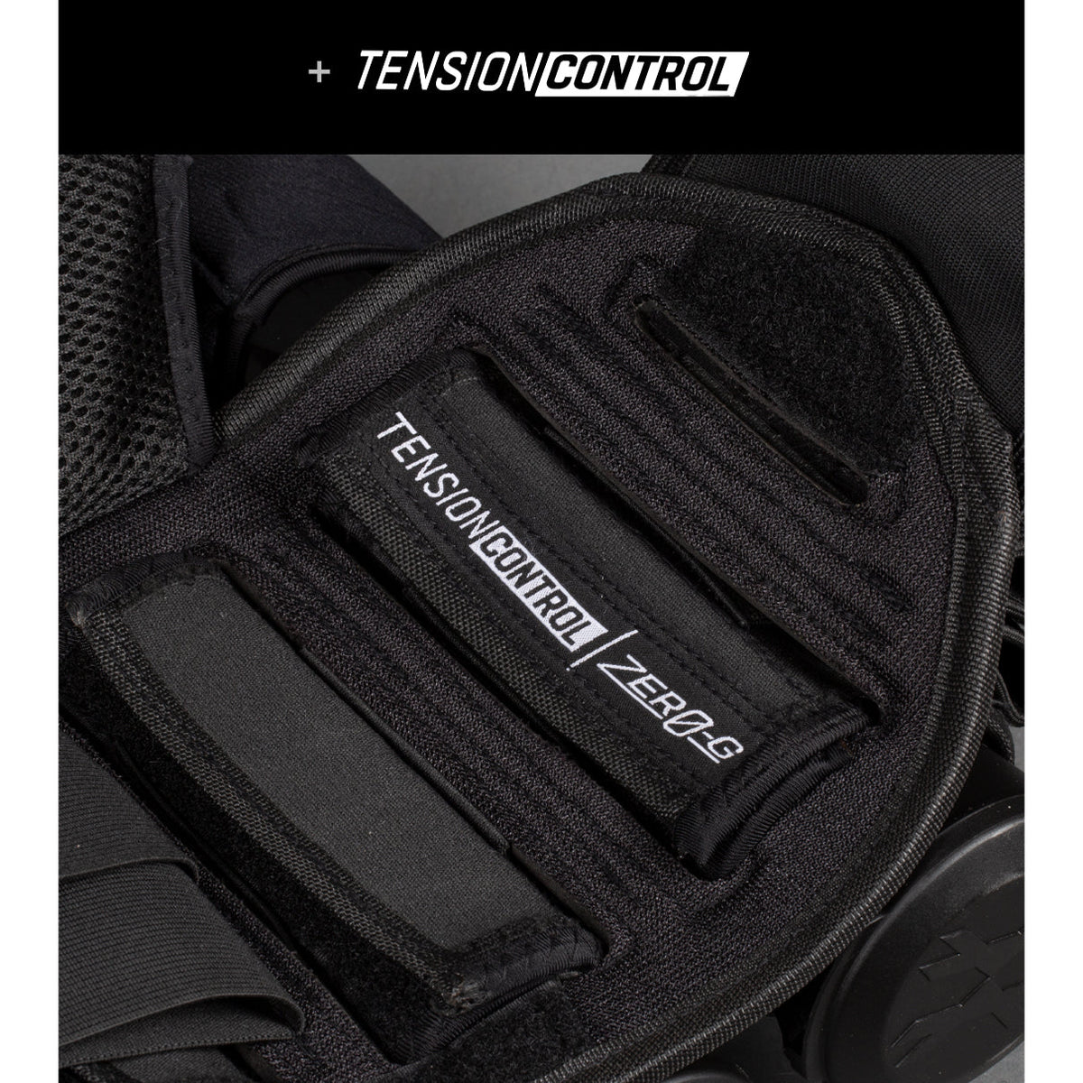 Zero G 2.0 Harness - Black/Blue - 3+2+4