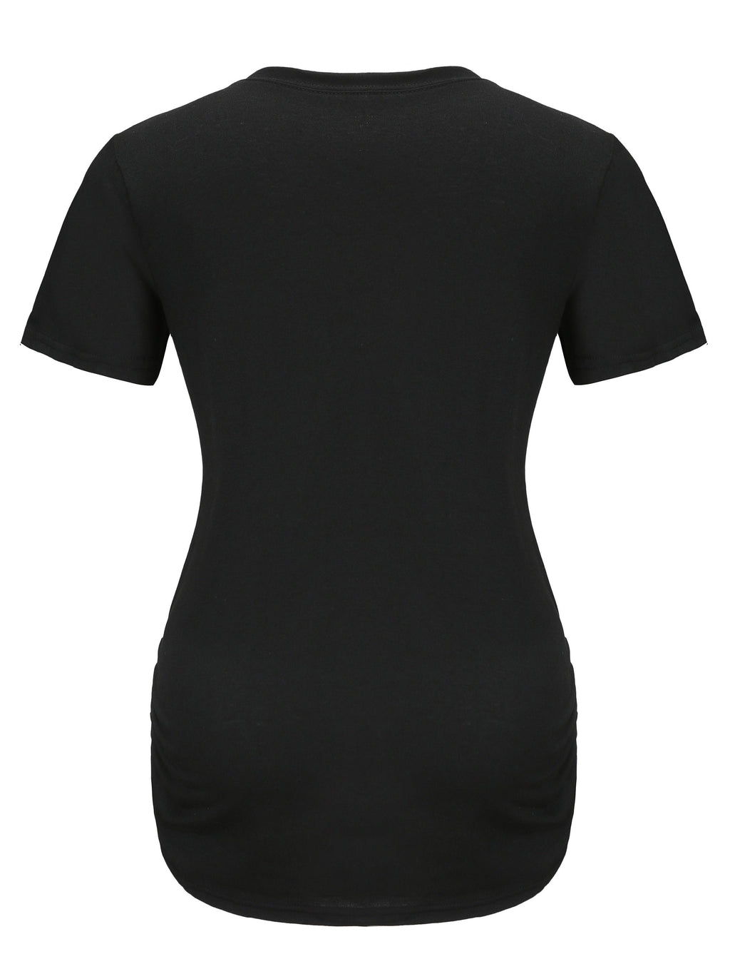 Women's Maternity Casual "I'm A GIRL" Foot Heart Graphic Short Sleeve Slim Fit T-shirt Top for Summer