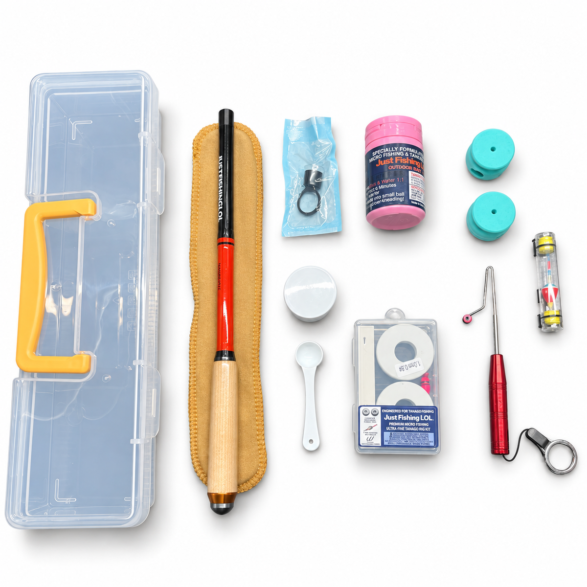 JUSTFISHINGLOL Origin Series Ultralight Micro Fishing Rod & Starter Kit