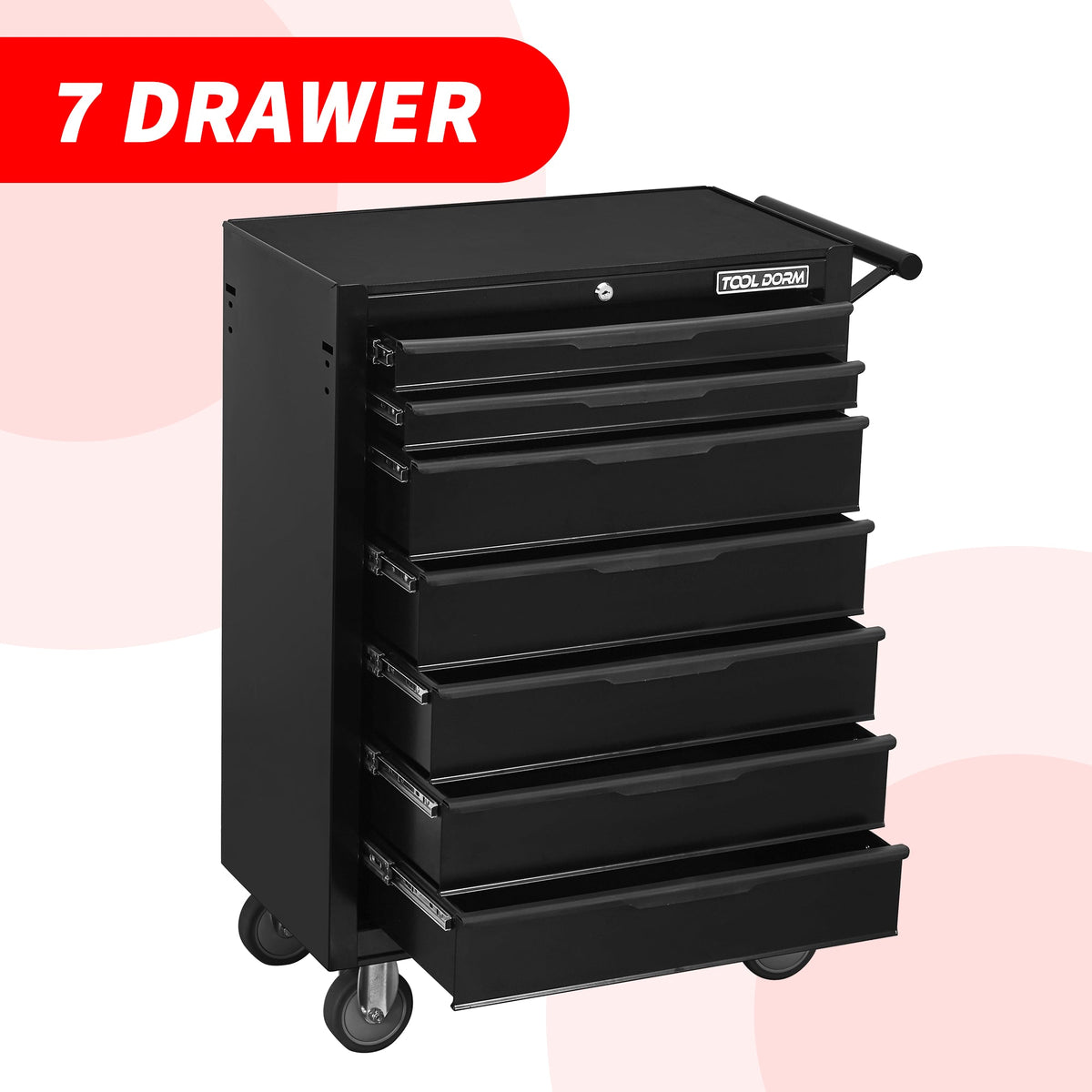 Tool Cabinet Cart With Drawers And Wheels