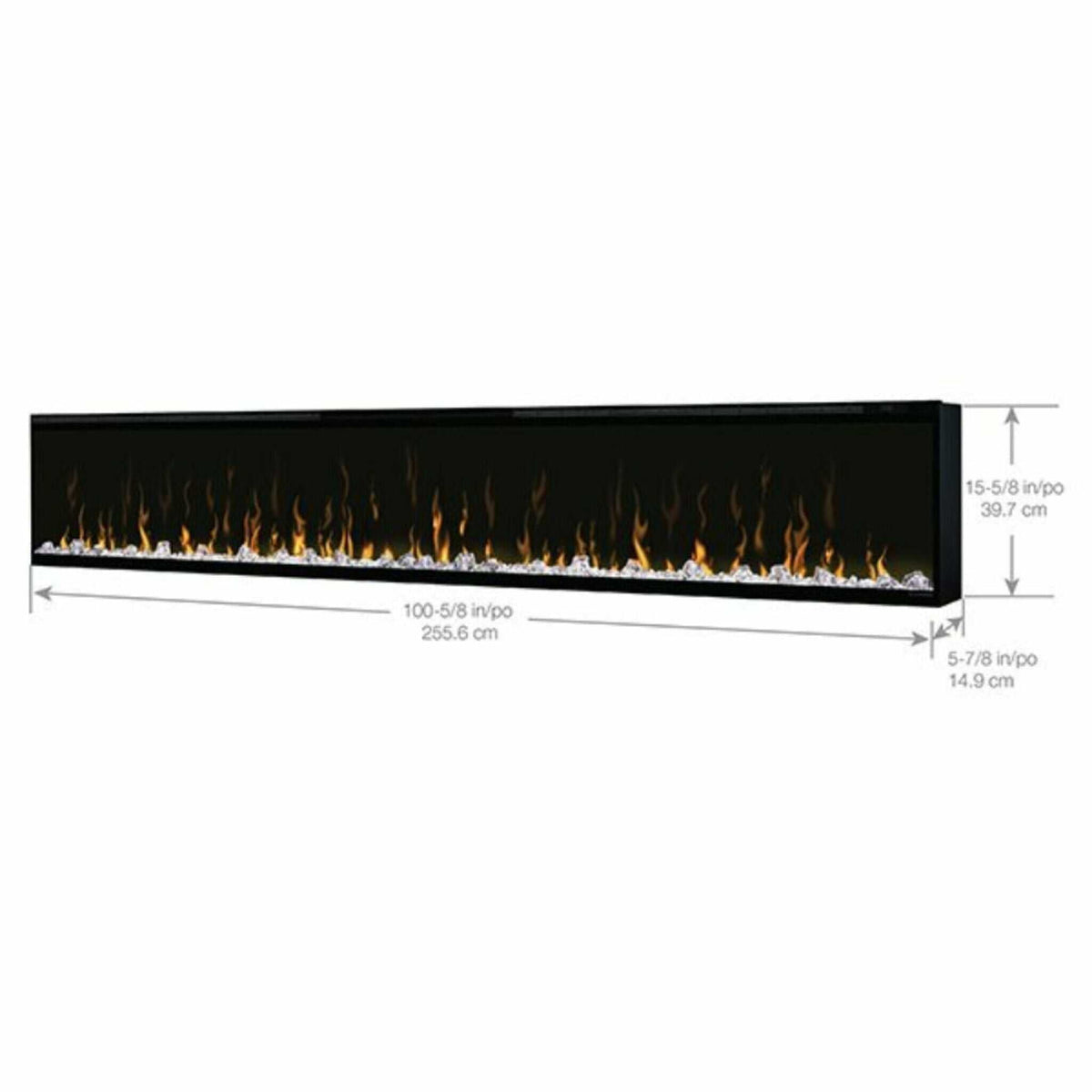 Dimplex IgniteXL Linear Electric Fireplace With Comfort Saver Heating System (SAK82596)