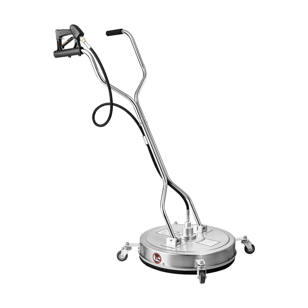 22" Pressure Washer Surface Cleaner Stainless Steel Pressure Washer 4500 Max PSI