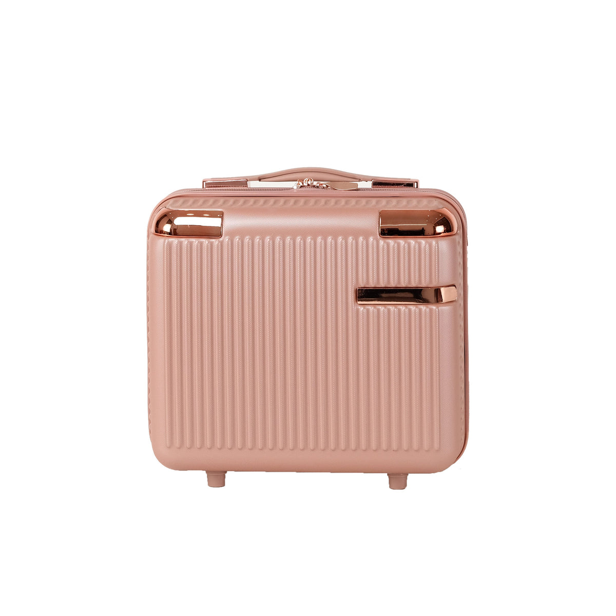4-Piece Hard ABS Luggage Set with 360° Dual Rotating Wheels