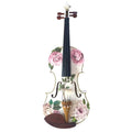 Rozanna's Rose Delight II Violin Outfit | Pearl Fine Tuners & Brazilwood Bow