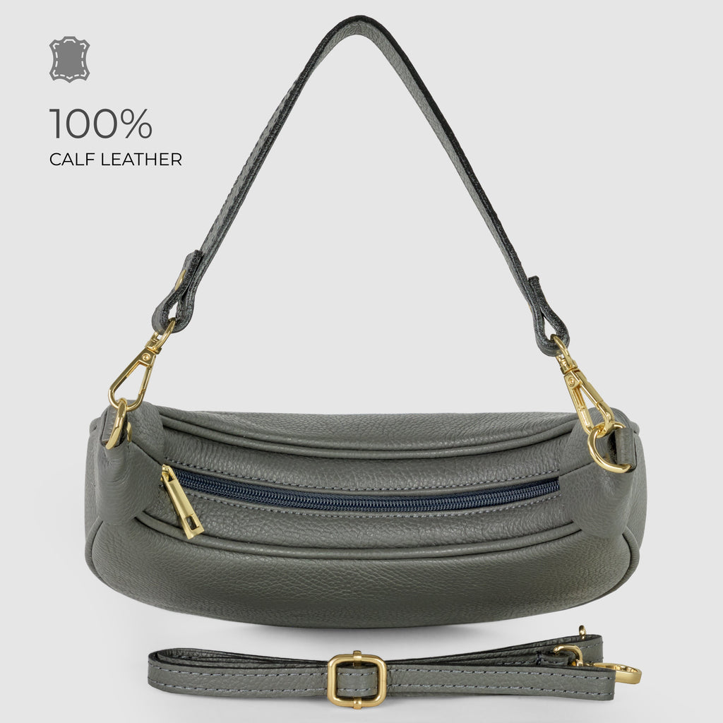 Italian Full-Grain Leather Shoulder Bag | Verona