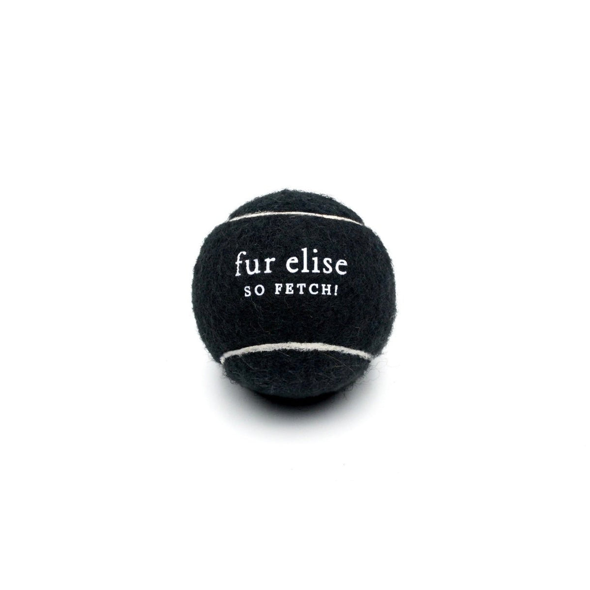Fur Elise So Fetch! Tennis Ball Pack of 5 - Noire